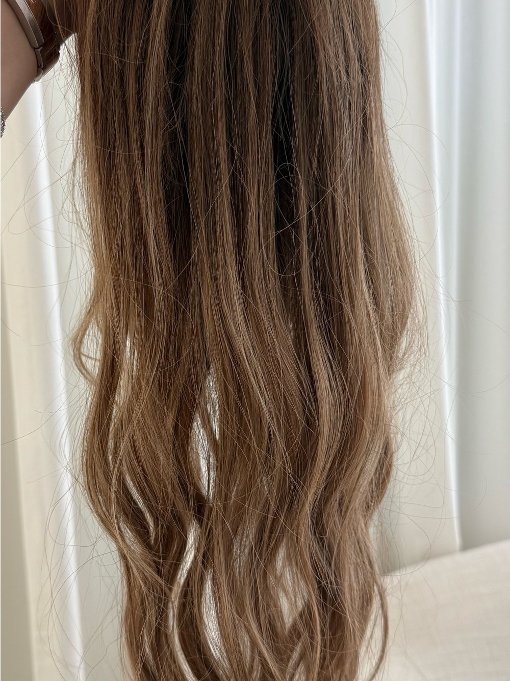 Zelda lace hair topper- Natural Shine